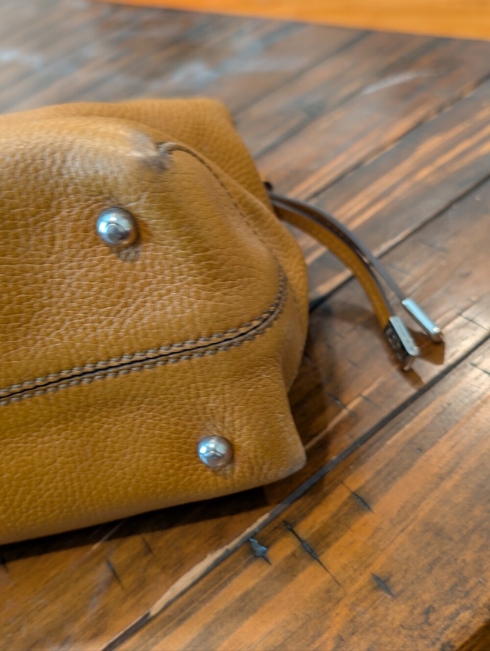 Tod's D-bag Pebbled Leather Tote - Picture 13 of 13